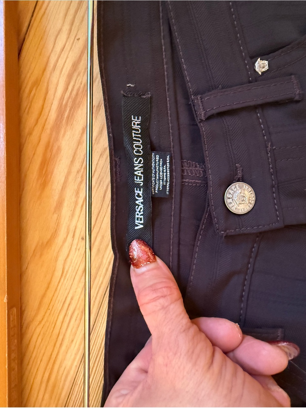 Versace Jeans Couture Black Men's Pants